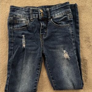 Jordache Kids Distressed Blue Jeans